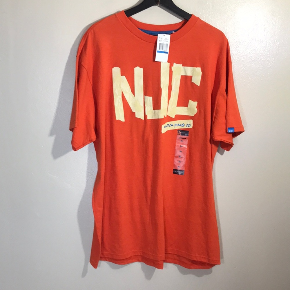 NEW Nautica‎ Orange T-Shirt